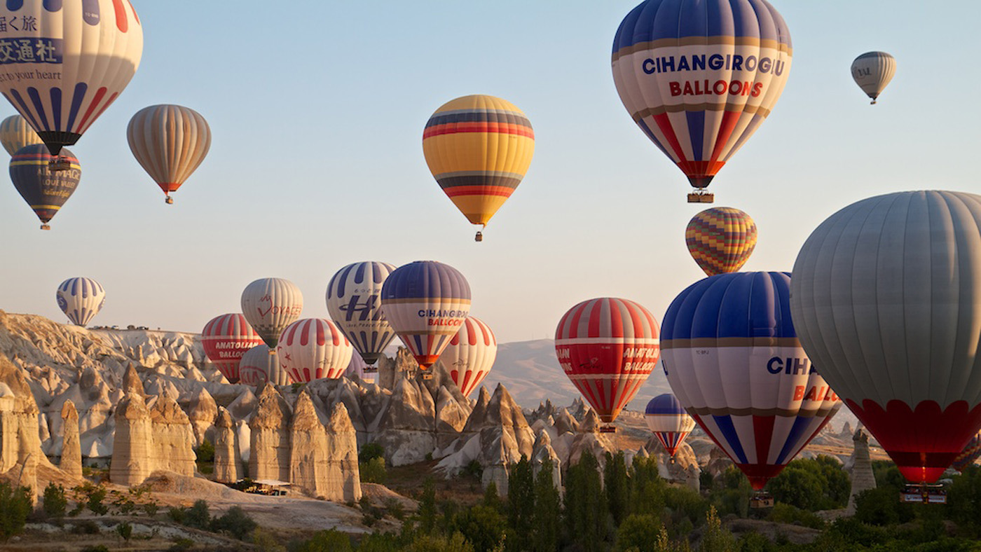 hot air balloon ride for 4